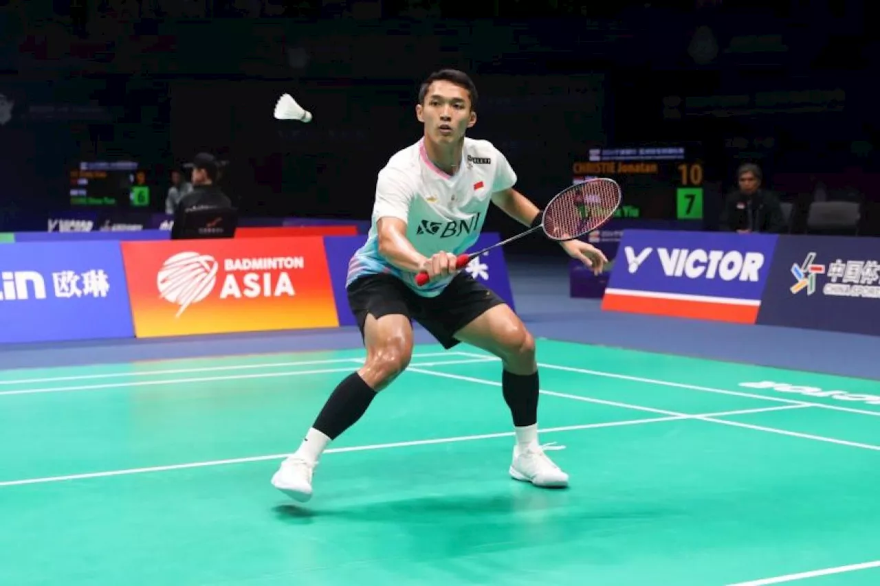 Jonatan Christie melangkah ke perempat final BAC 2024