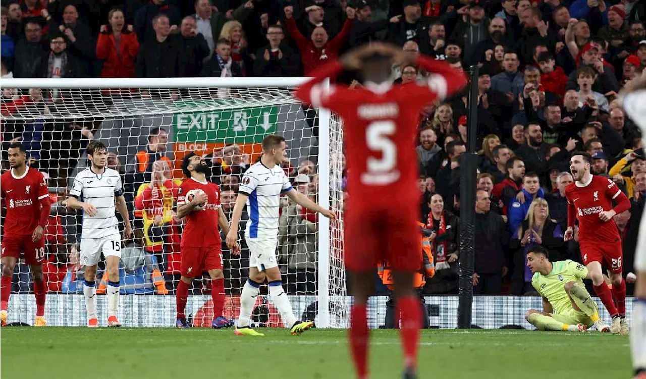 Sorpresa en Europa League: Liverpool perdió 0-3 con Atalanta