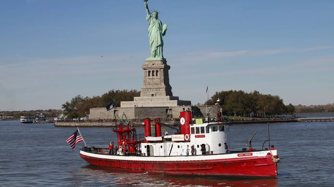 Man arrested for allegedly taking a decommissioned NYC fireboat for an overnight cruise