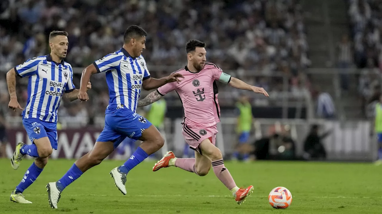 Monterrey beats Messi and Inter Miami to advance to the CONCACAF semifinals