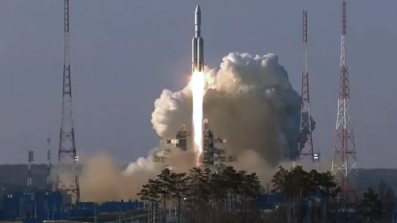 Russia Successfully Launches New Heavy-Lift Rocket from Far East Space Complex