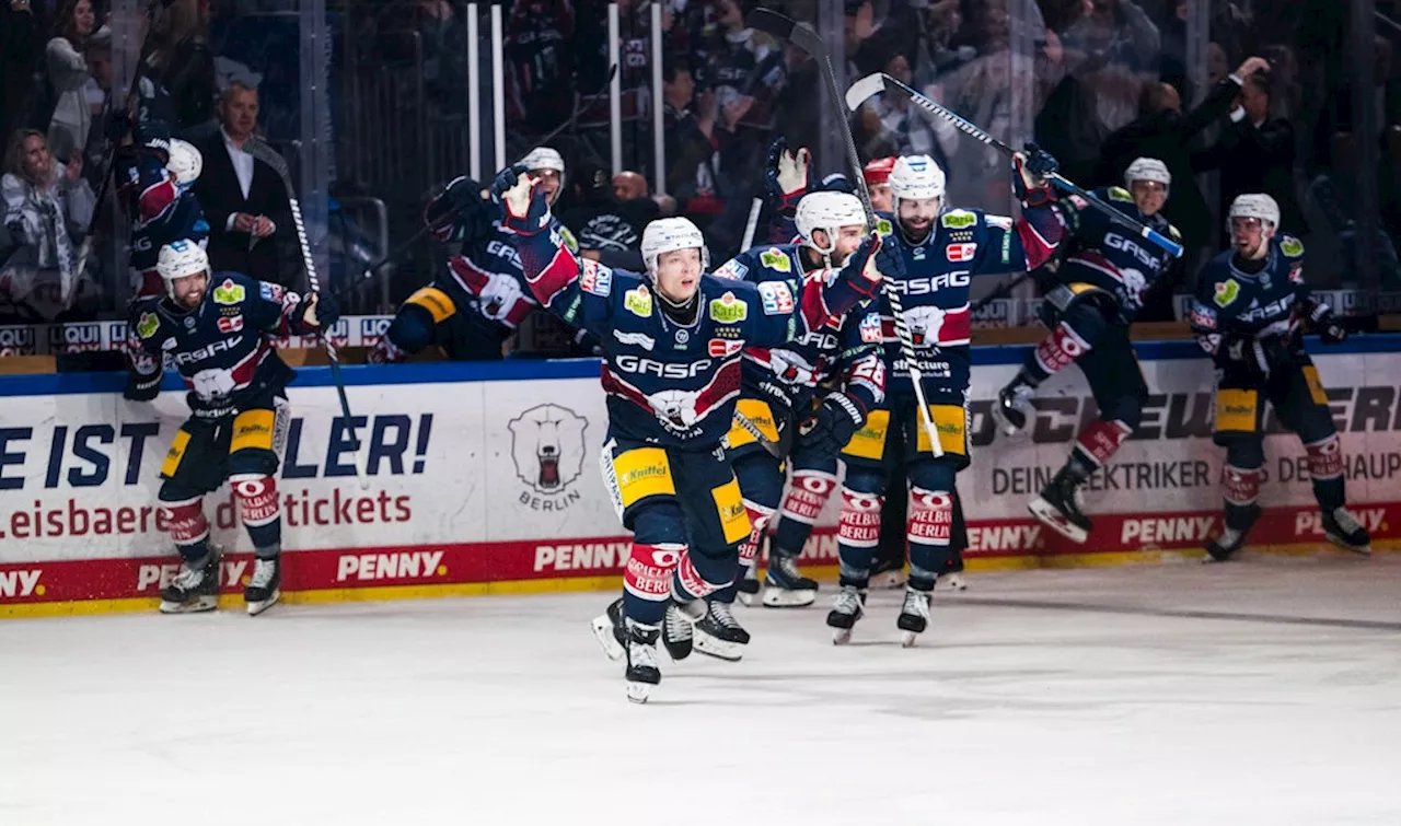 Eisbären Berlin erreichen nach Sieg gegen Straubing Tigers das DEL-Finale