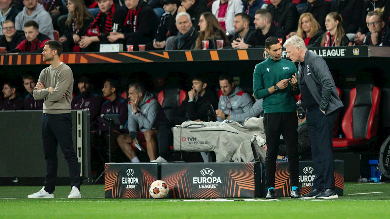 Europa League: West Hams Trainer Moyes beleidigt Alonsos Bank: „Es war eine Schande“