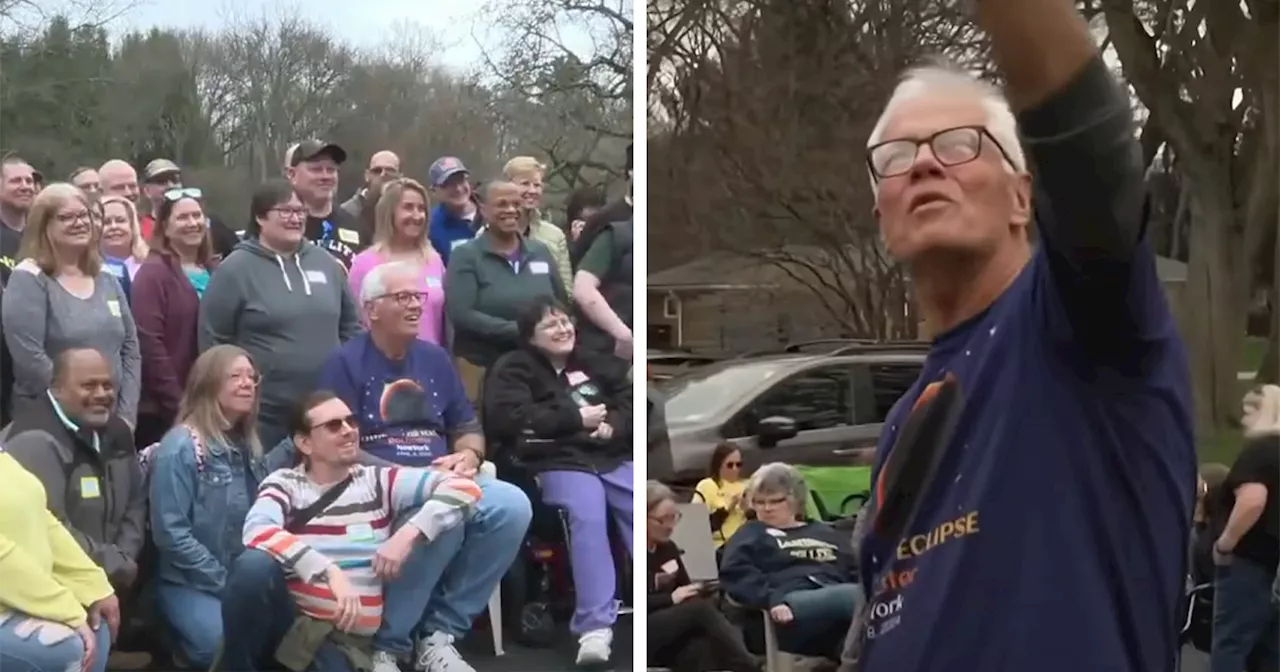 Teacher Kept His Promise Made in 1978 To Watch 2024 Solar Eclipse With His Students