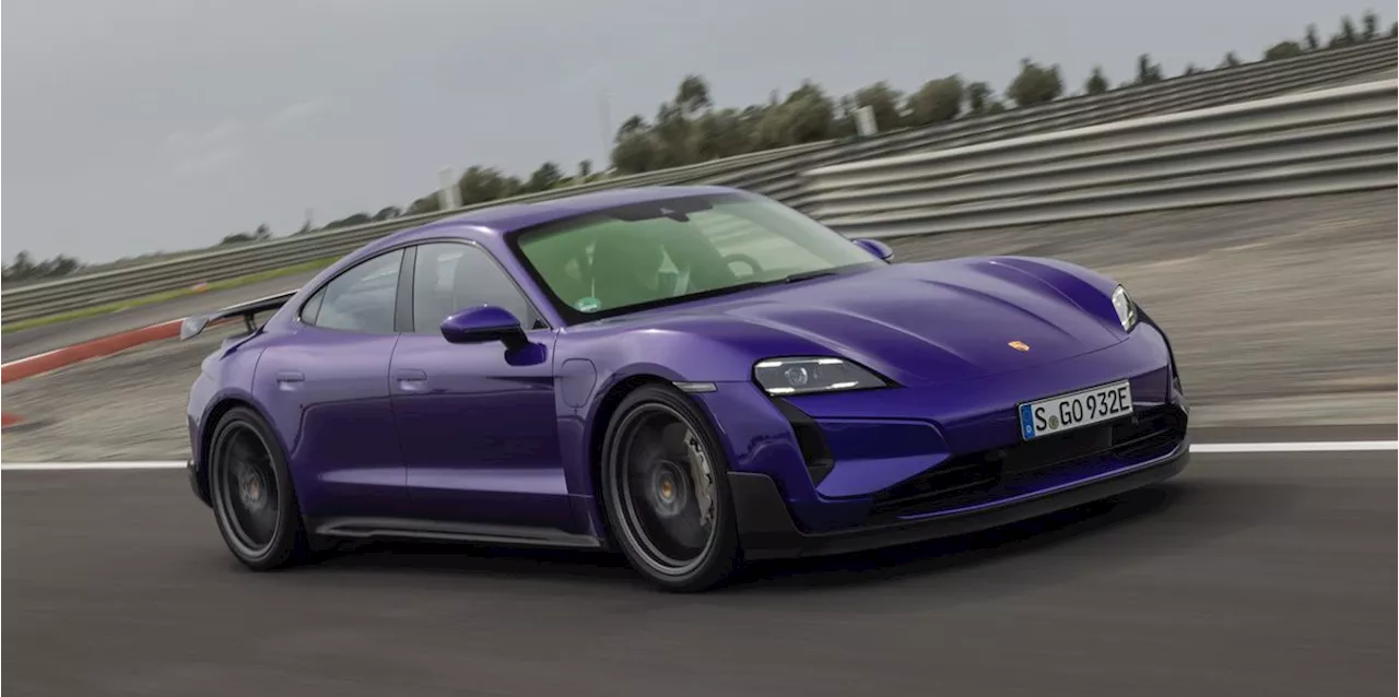 2025 Porsche Taycan Turbo GT Goes to Extremes