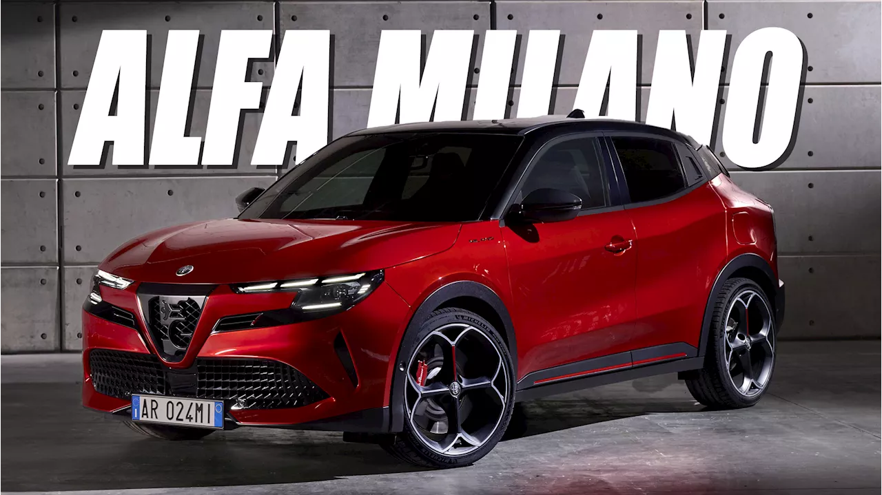 New Milano SUV Is Alfa Romeo’s First Ever EV