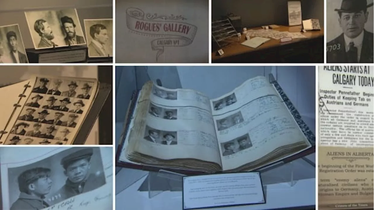 Exhibit showcases mug shots and stories from Calgary's 'wild west' criminal history