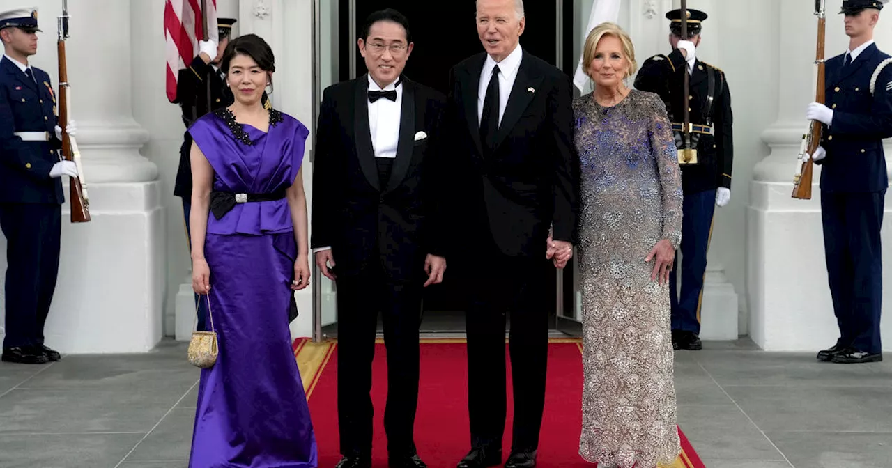 A look at the White House state dinner for Japan in photos