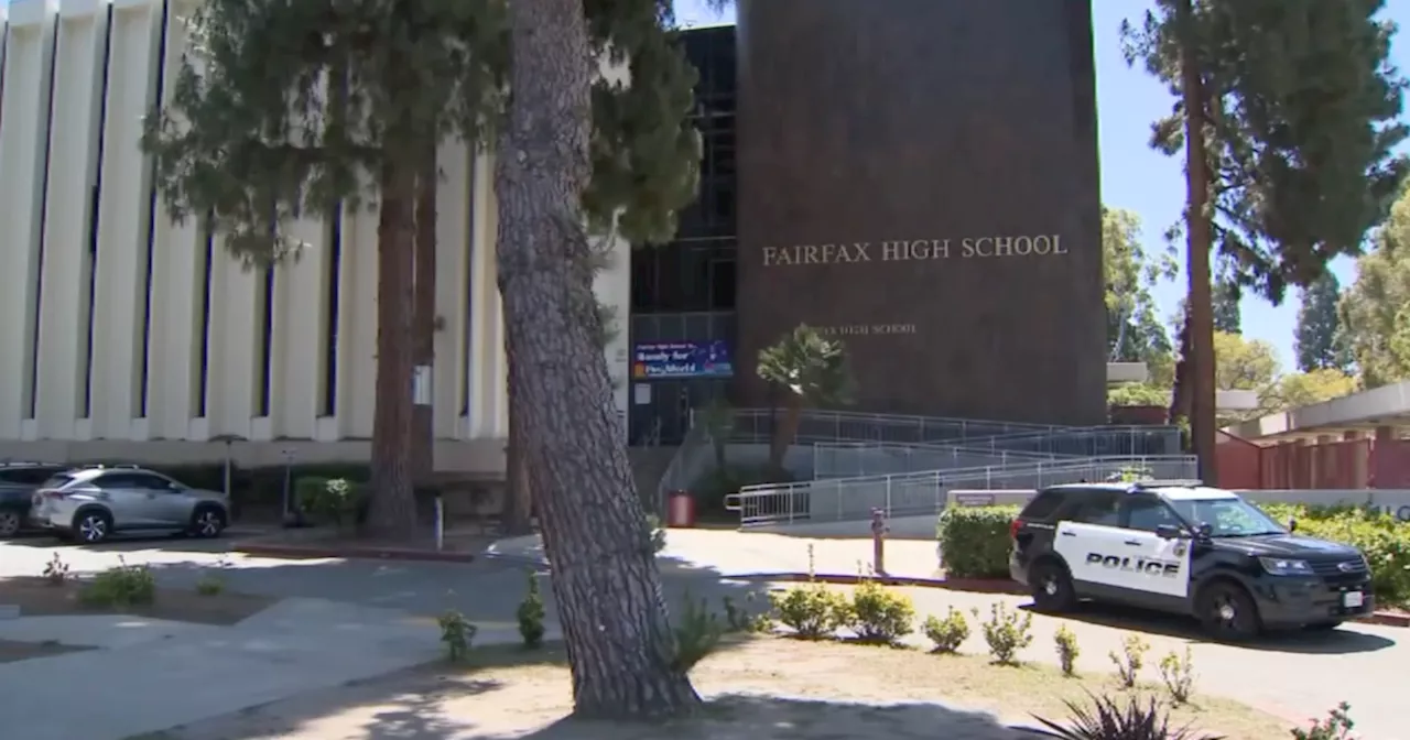 LAUSD investigating inappropriate photos being shared amongst students at Fairfax High School