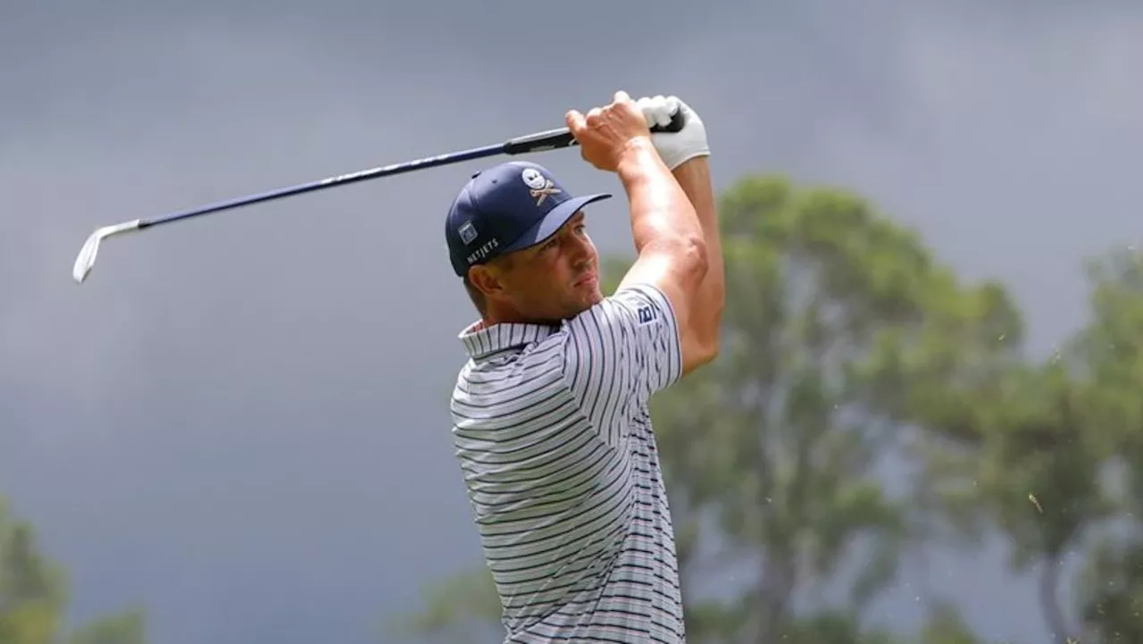 Bryson DeChambeau Takes First-Round Lead at the Masters