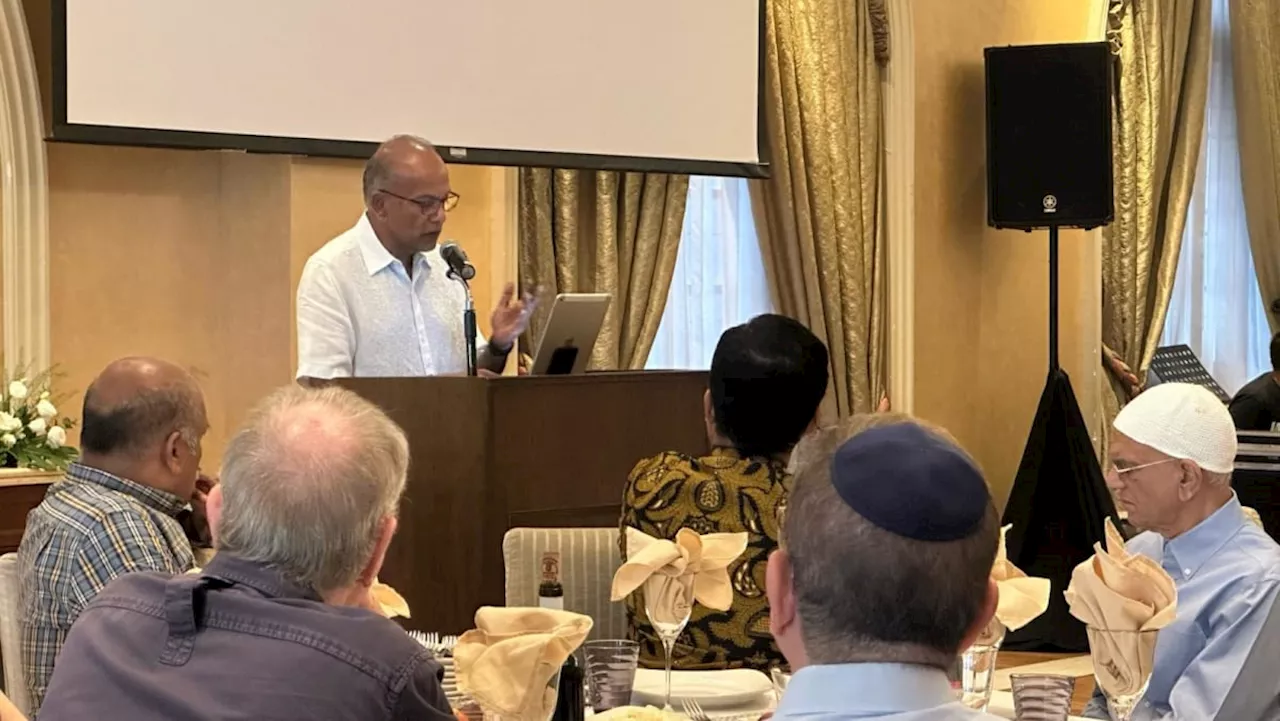 Singapore wants to protect local Jewish community from impacts of Gaza war: Shanmugam