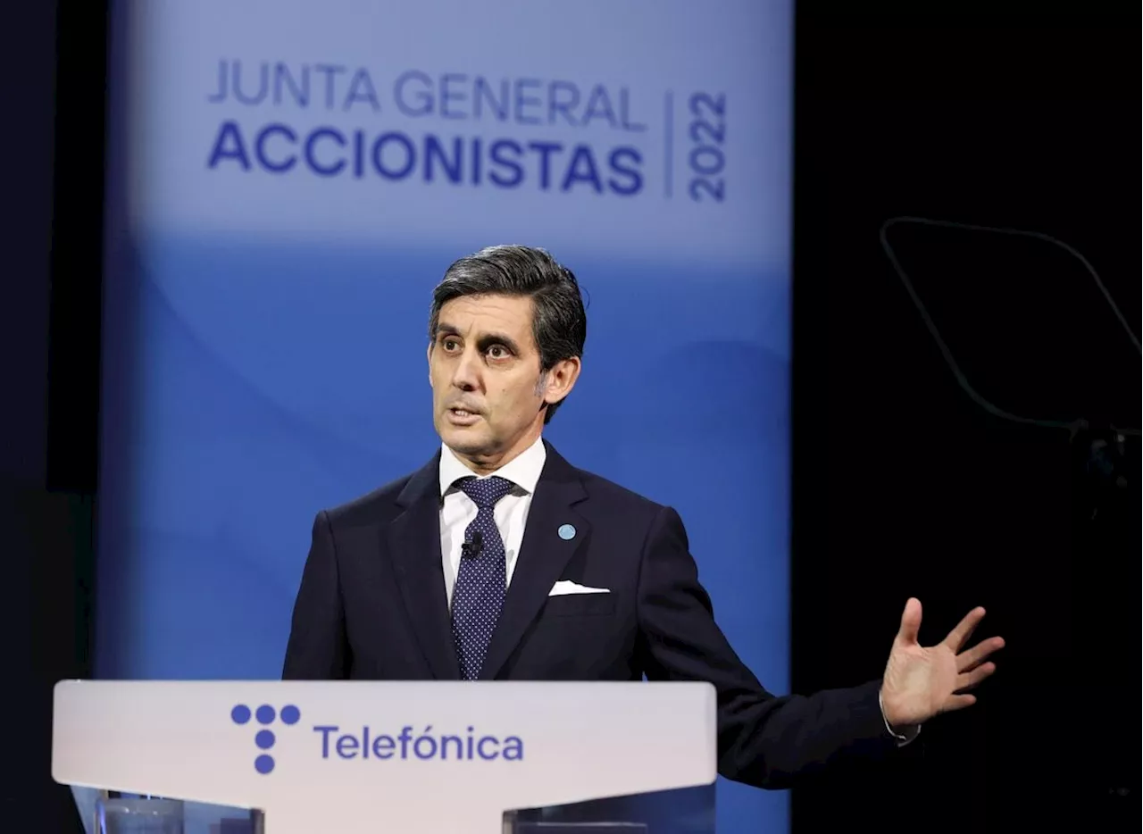 El presidente de Telefónica se enfrenta a una junta de accionistas en medio de cambios drásticos