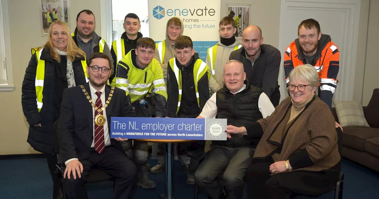 North Lanarkshire businesses receive employment charter awards