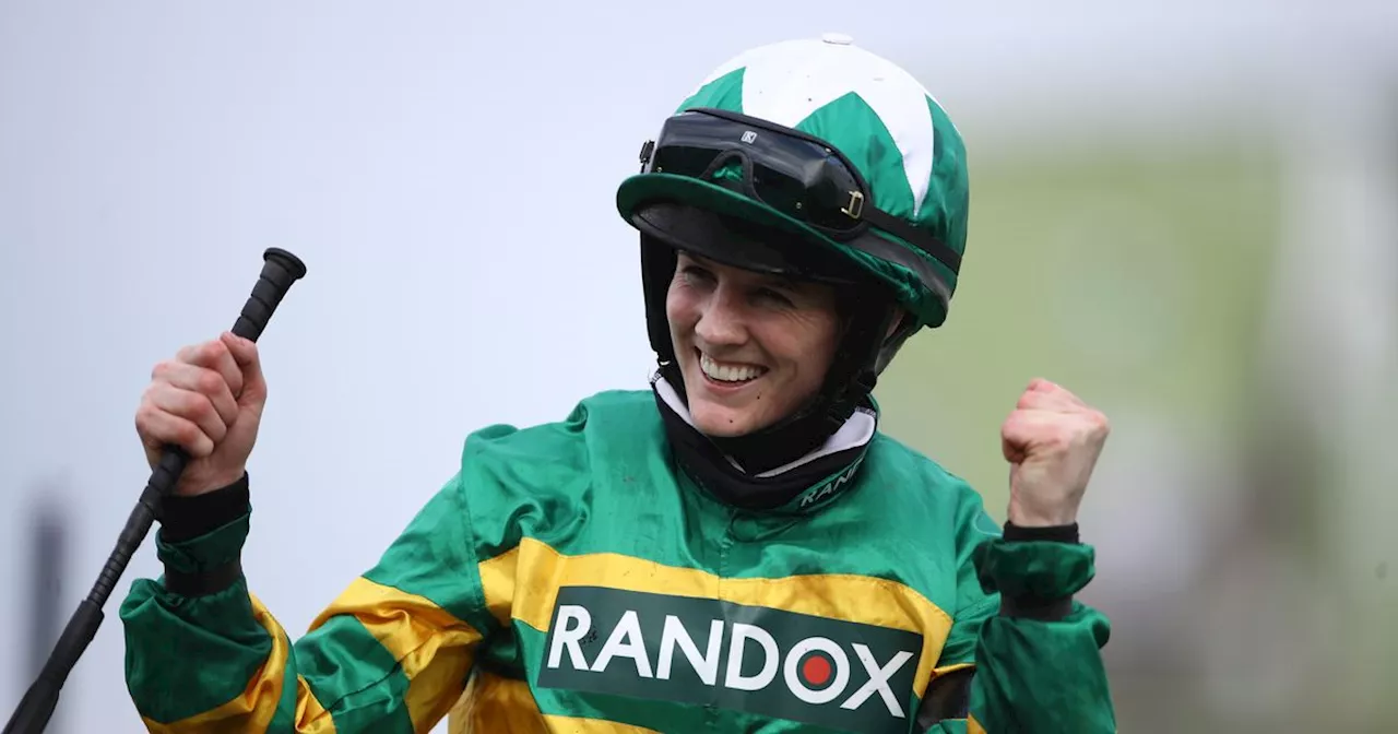 What horse is Rachael Blackmore riding in Grand National 2024?