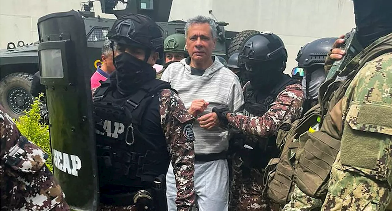 Jorge Glas, exvicepresidente de Ecuador, está en huelga de hambre en prisión, reporta abogada