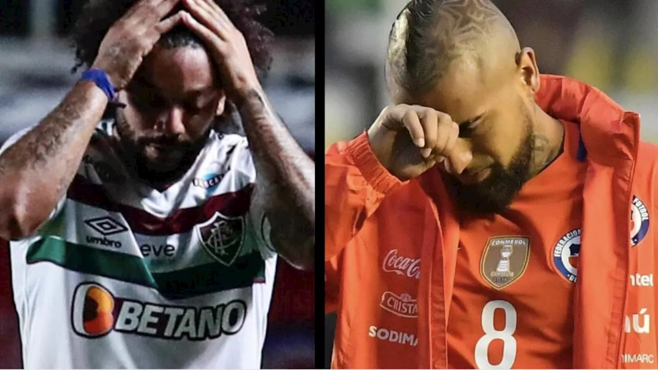 Confrontación en Copa Libertadores: el tenso encuentro entre Arturo Vidal y Marcelo