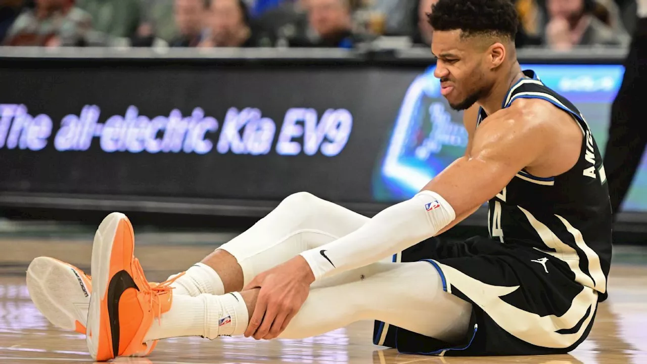 Bucks rule out Giannis Antetokounmpo (calf) for regular season