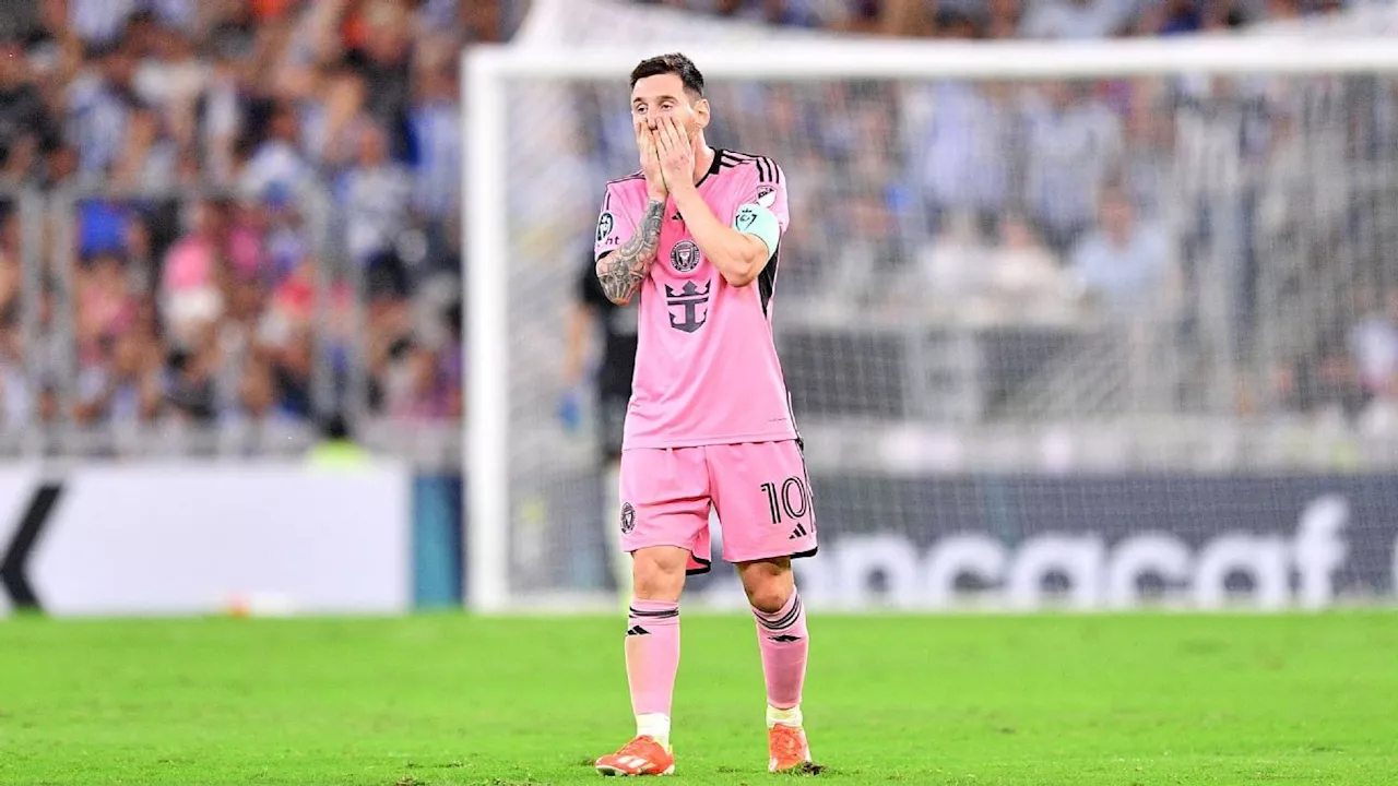 Messi starts as Monterrey eliminates Miami from Champions Cup