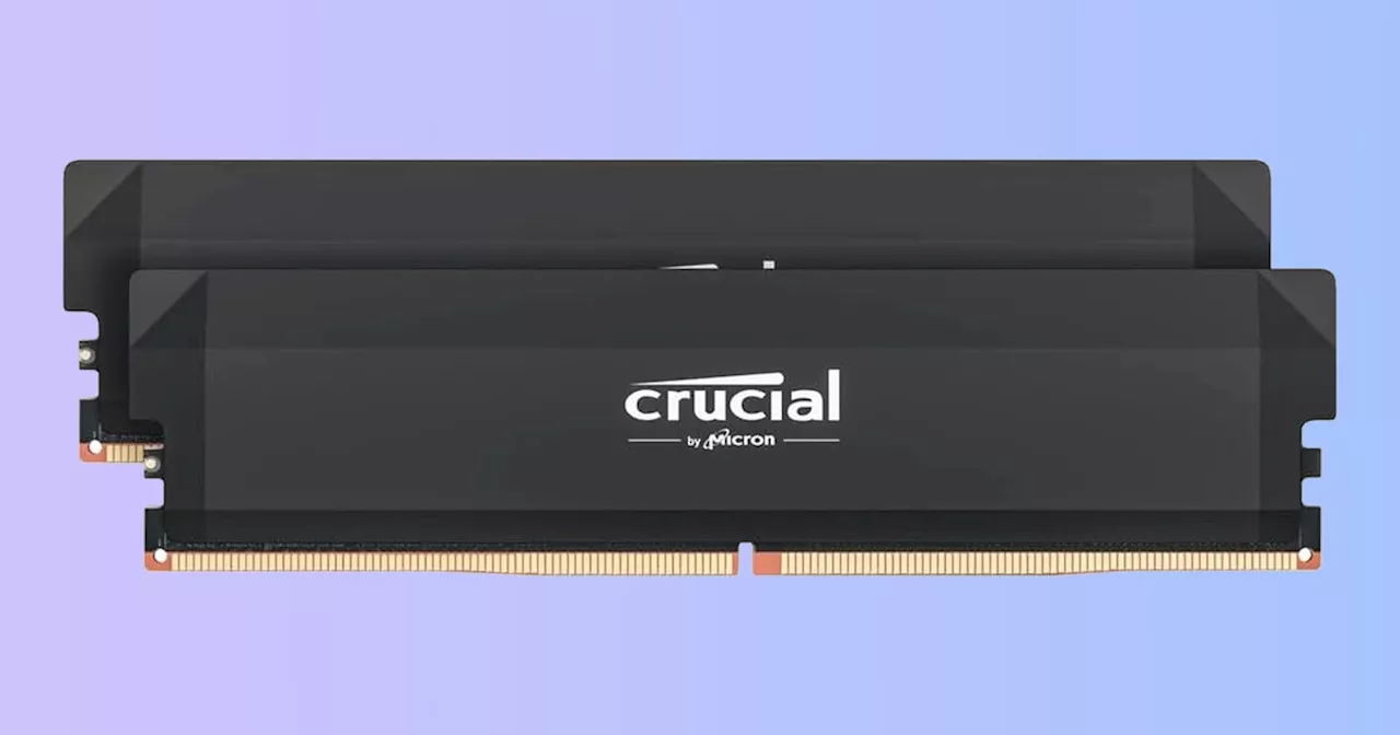Affordable 32GB Crucial Pro DDR5-6000 RAM Kit Now Available on Amazon