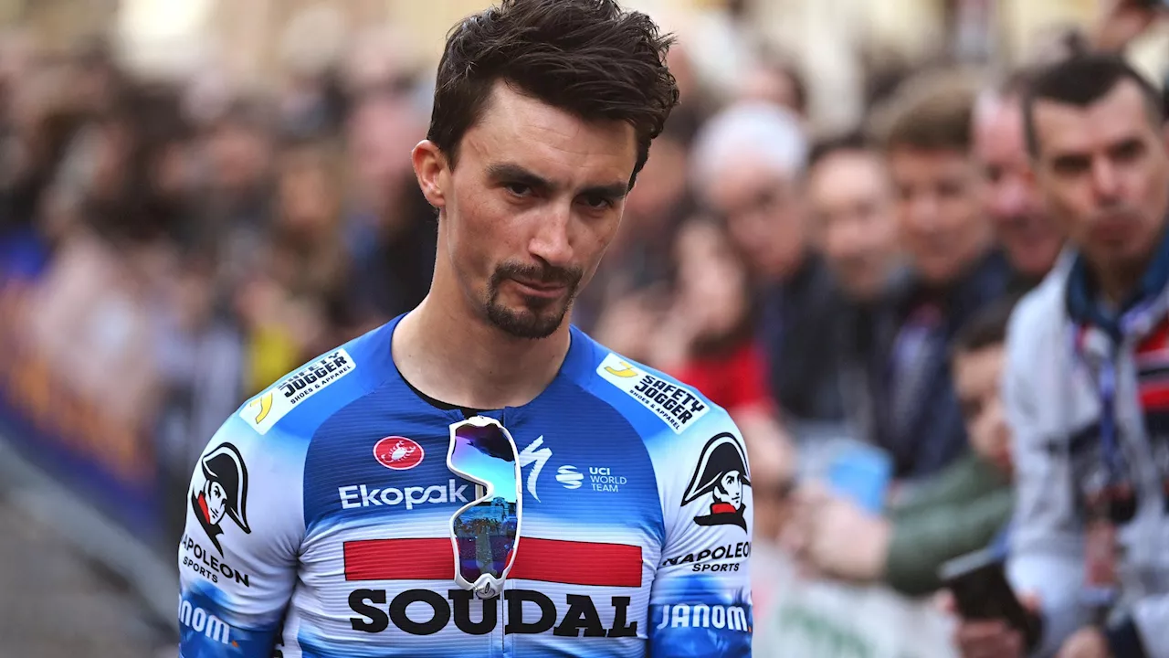 Julian Alaphilippe a couru avec une fracture de la tête du péroné gauche lors des flandriennes