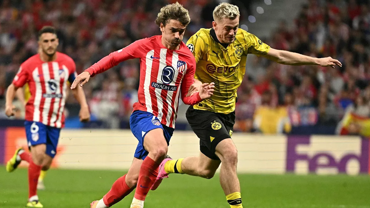 L'Atlético Madrid prend une option pour la qualification en battant le Borussia Dortmund