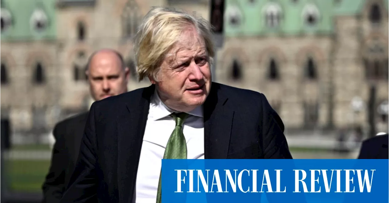 Boris Johnson: ‘You can’t make America great again if Ukraine falls to Putin’