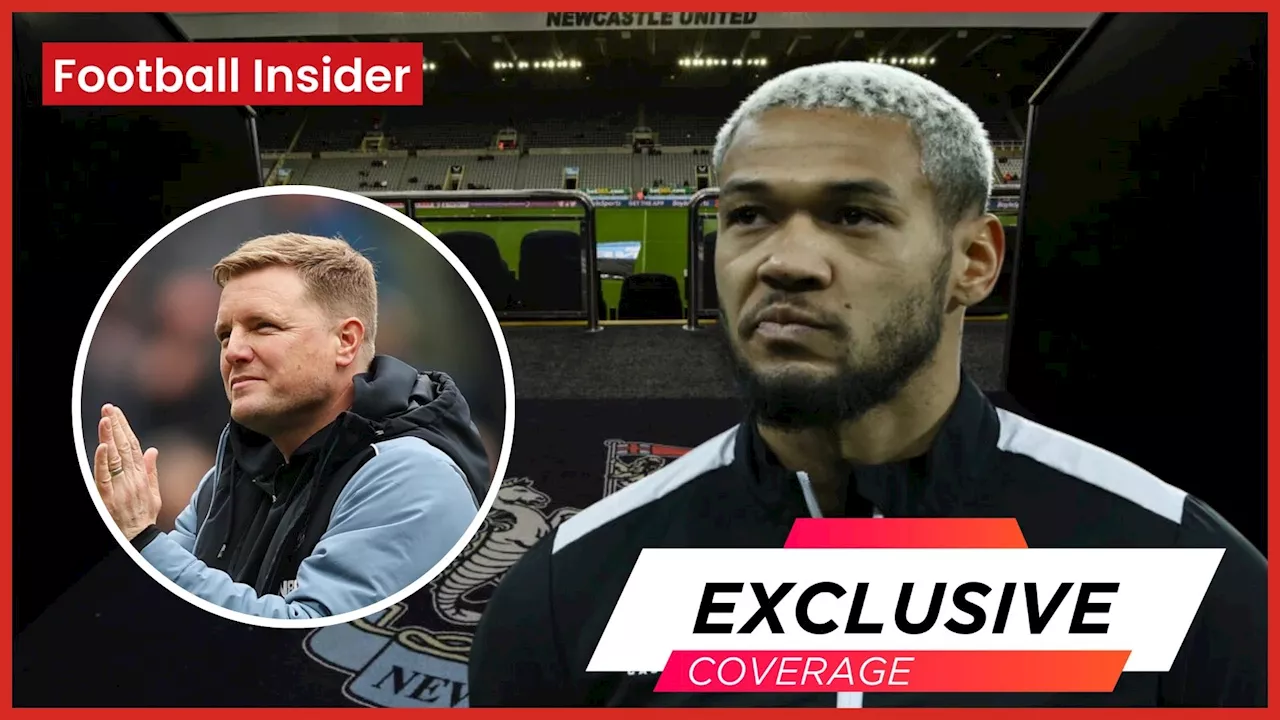 Newcastle United star Joelinton reaches ‘agreement in principle’ over deal