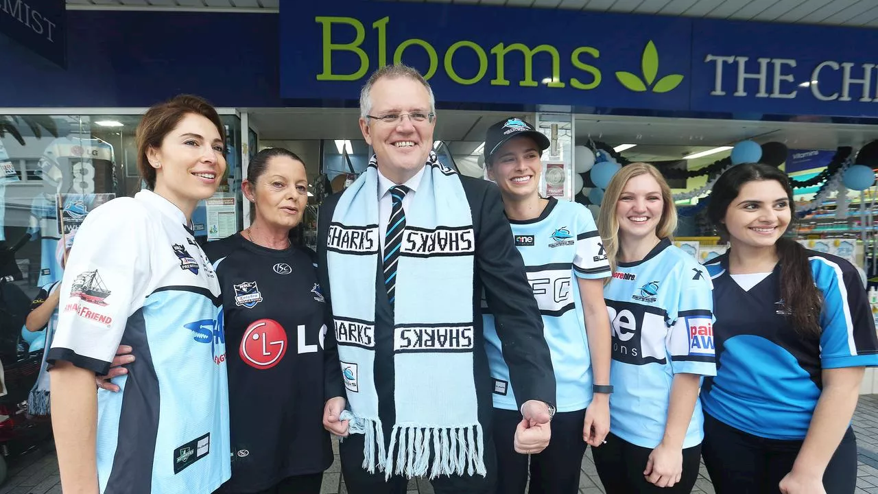 ‘Pretended he was a rugby league guy’: ScoMo roasted by Aussie actor after Sharks exit