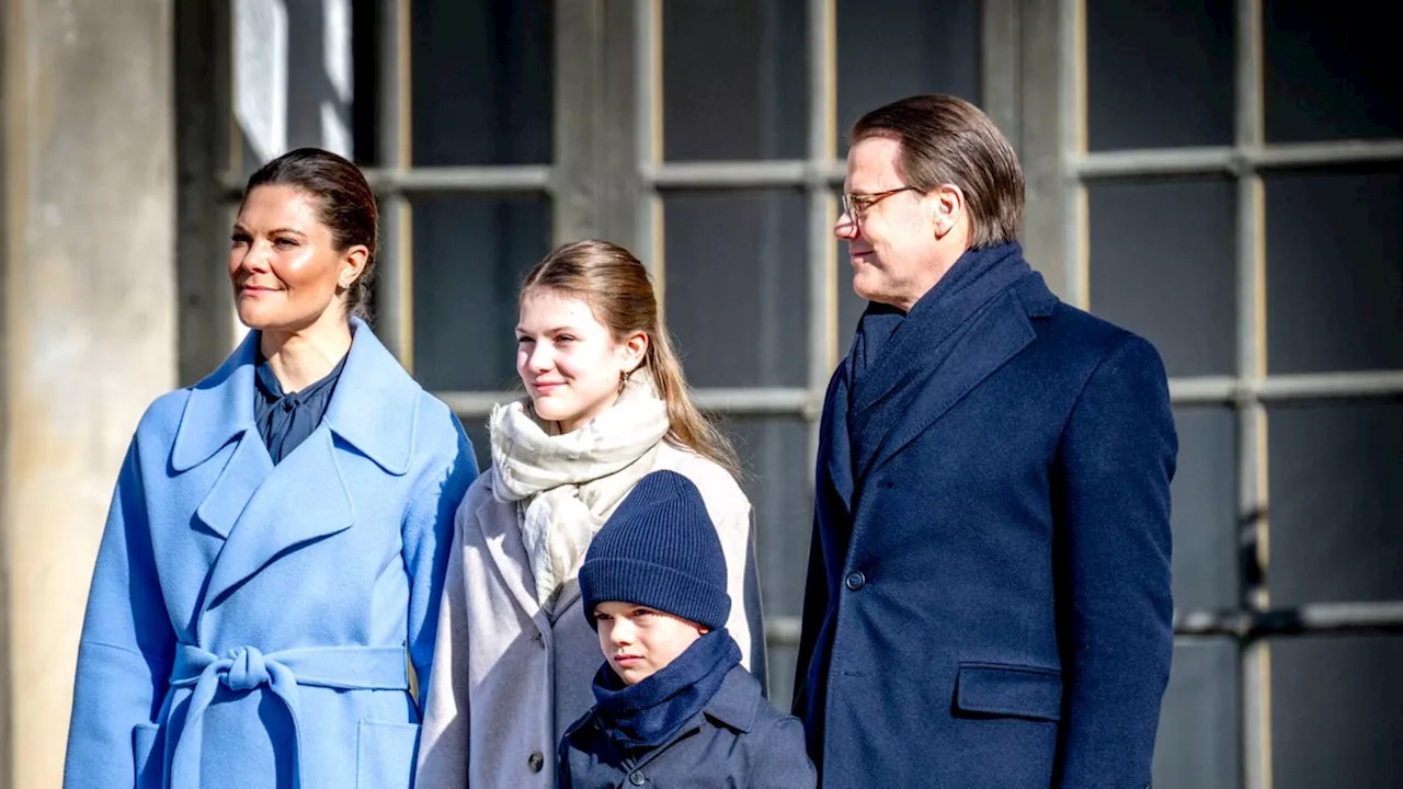 Geheimes Treffen von Prinzessin Victoria und Prinz Daniel auf dem königlichen Schloss