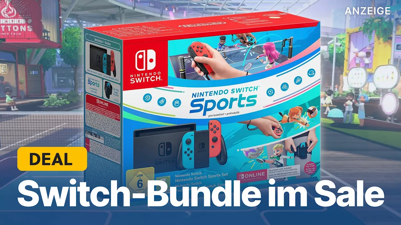 Nintendo Switch Bundle mit Spiel und 3 Monaten Nintendo Switch Online