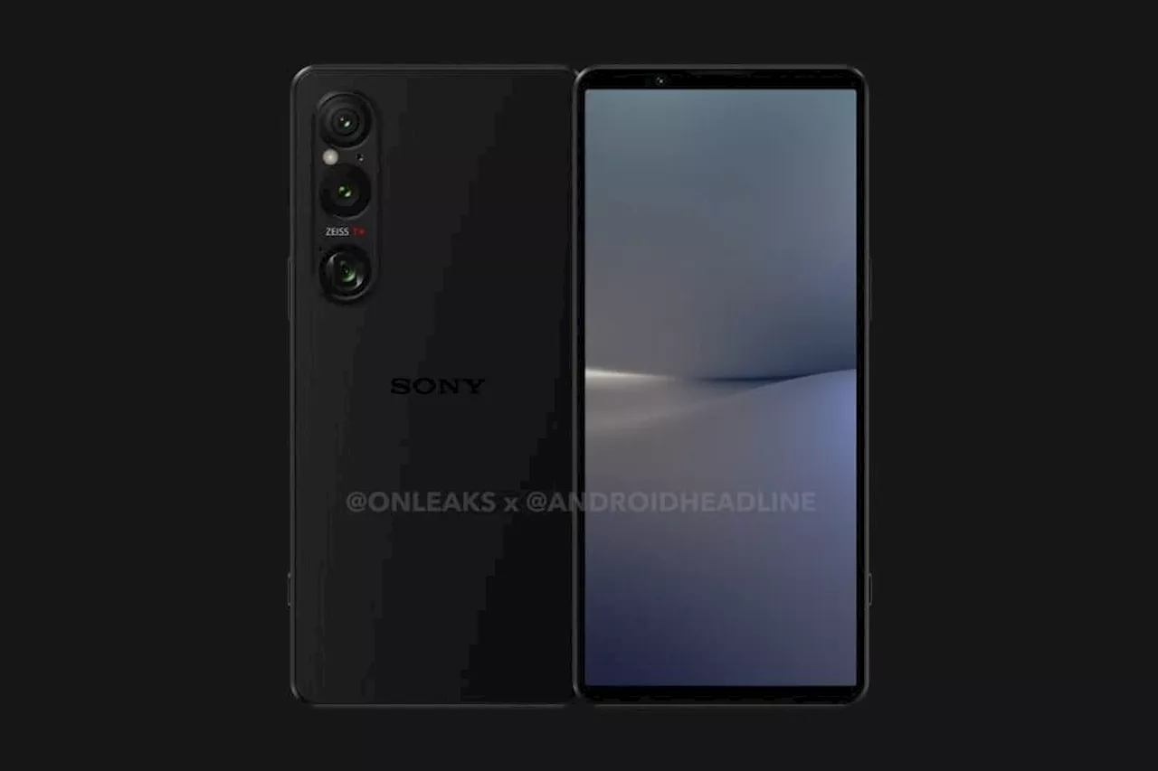 Sony Xperia 1 VI Leaked Renders Point To The Same Design As Its Predecessor