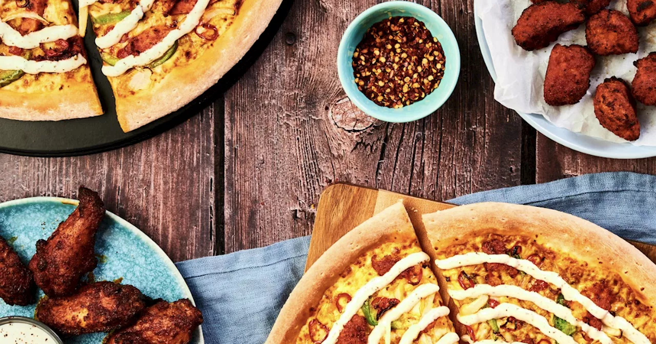 Papa Johns blends pizza and curry with range of new menu items
