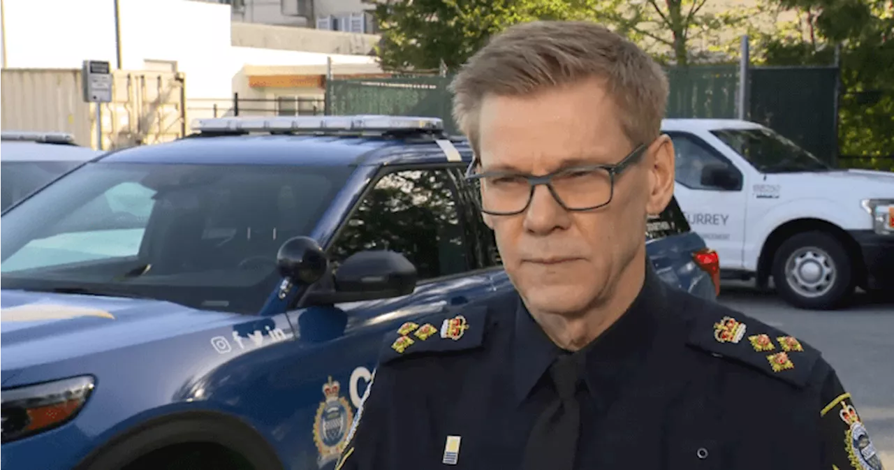 Surrey police chief hails ‘clarity’ and ‘way forward’ on transition from RCMP