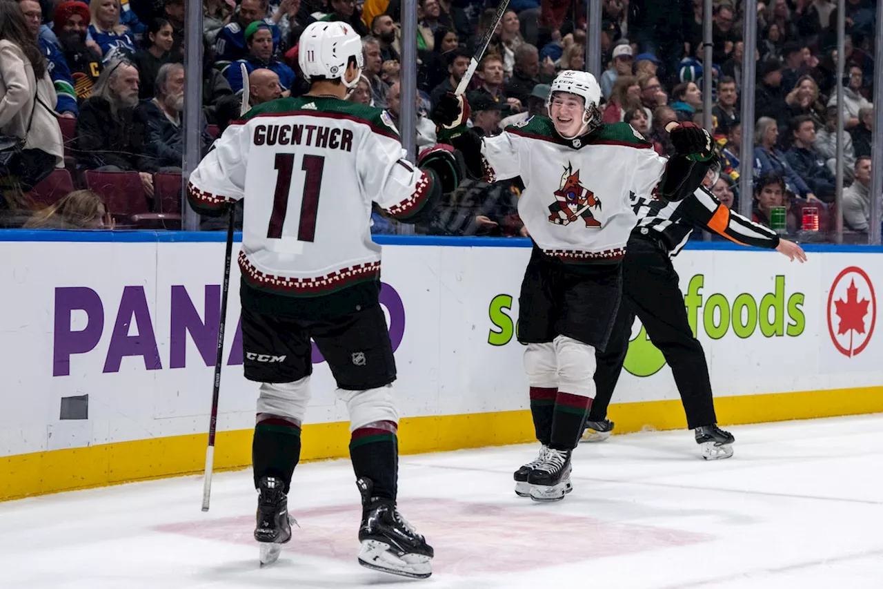 Arizona Coyotes Defeat Vancouver Canucks in Overtime