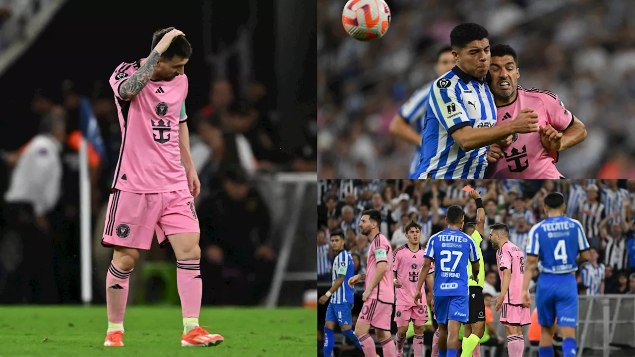 Inter Miami player ratings vs Monterrey: Luis Suarez, Jordi Alba and Herons lose their heads while Lionel Messi struggles in embarrassing CONCACAF Champions Cup thumping