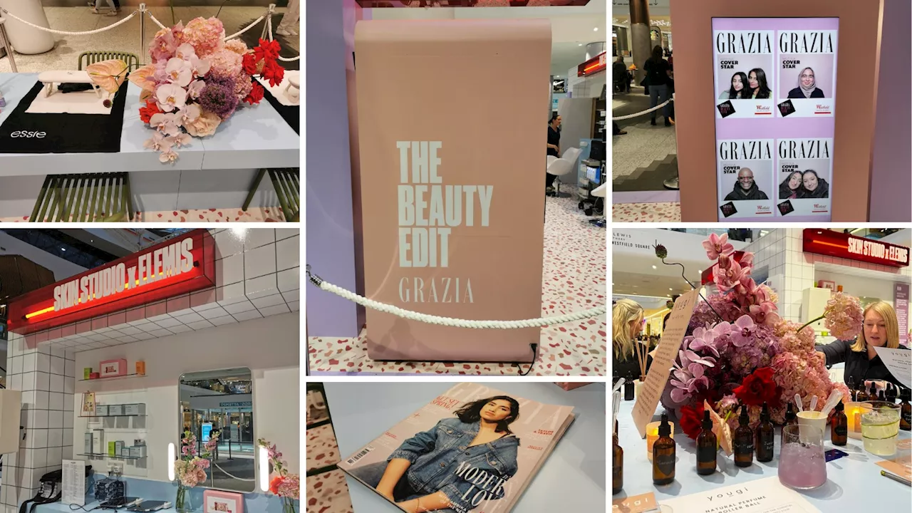 The Grazia Beauty team joined The Beauty Edit at Westfield