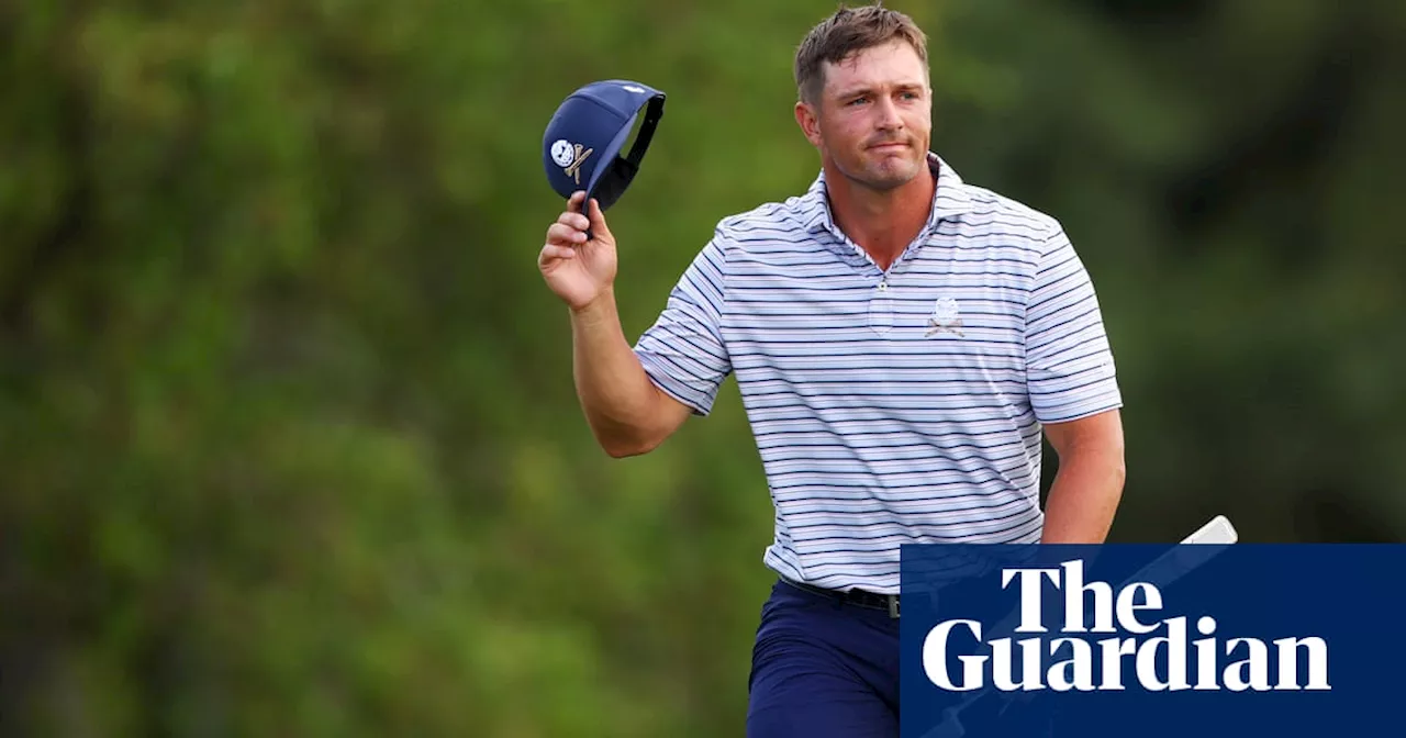 Bryson DeChambeau sets pace at Masters with first-round 65