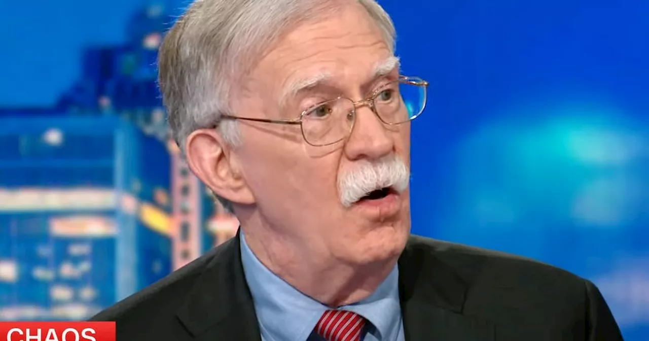 John Bolton Reveals Who He'll Vote For And... Um...