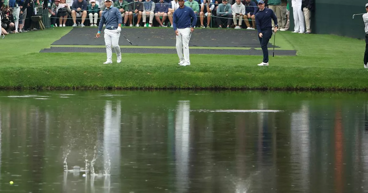 Chris Cowan the first to master the art of the skip on 16th hole at Augusta