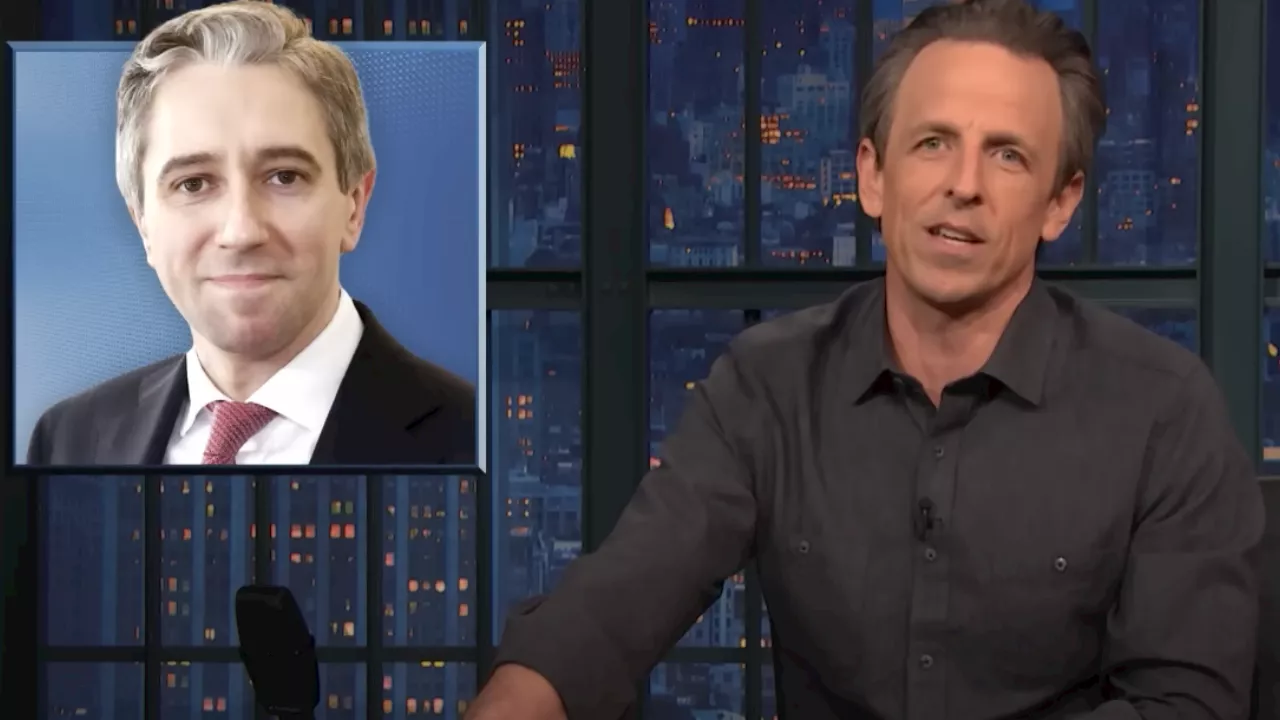 Irish viewers left 'annoyed' by Seth Meyers' joke about Simon Harris