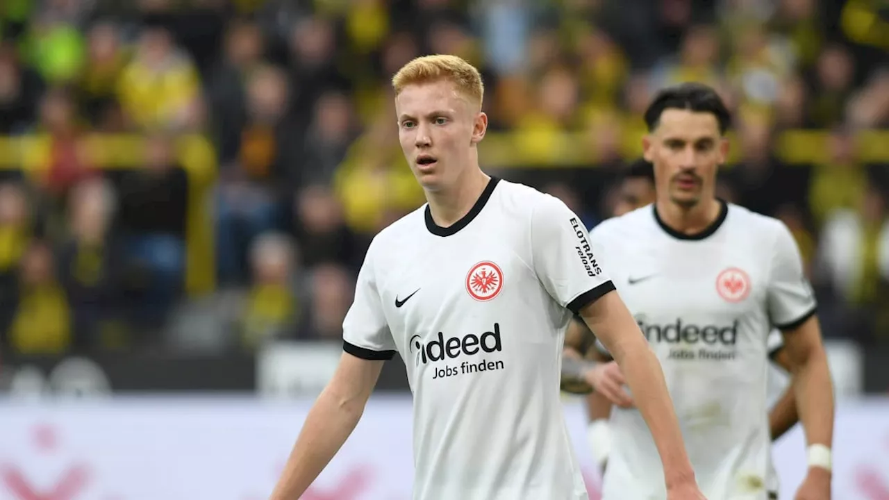 Hugo Larsson will bei Eintracht Frankfurt reifen und träumt