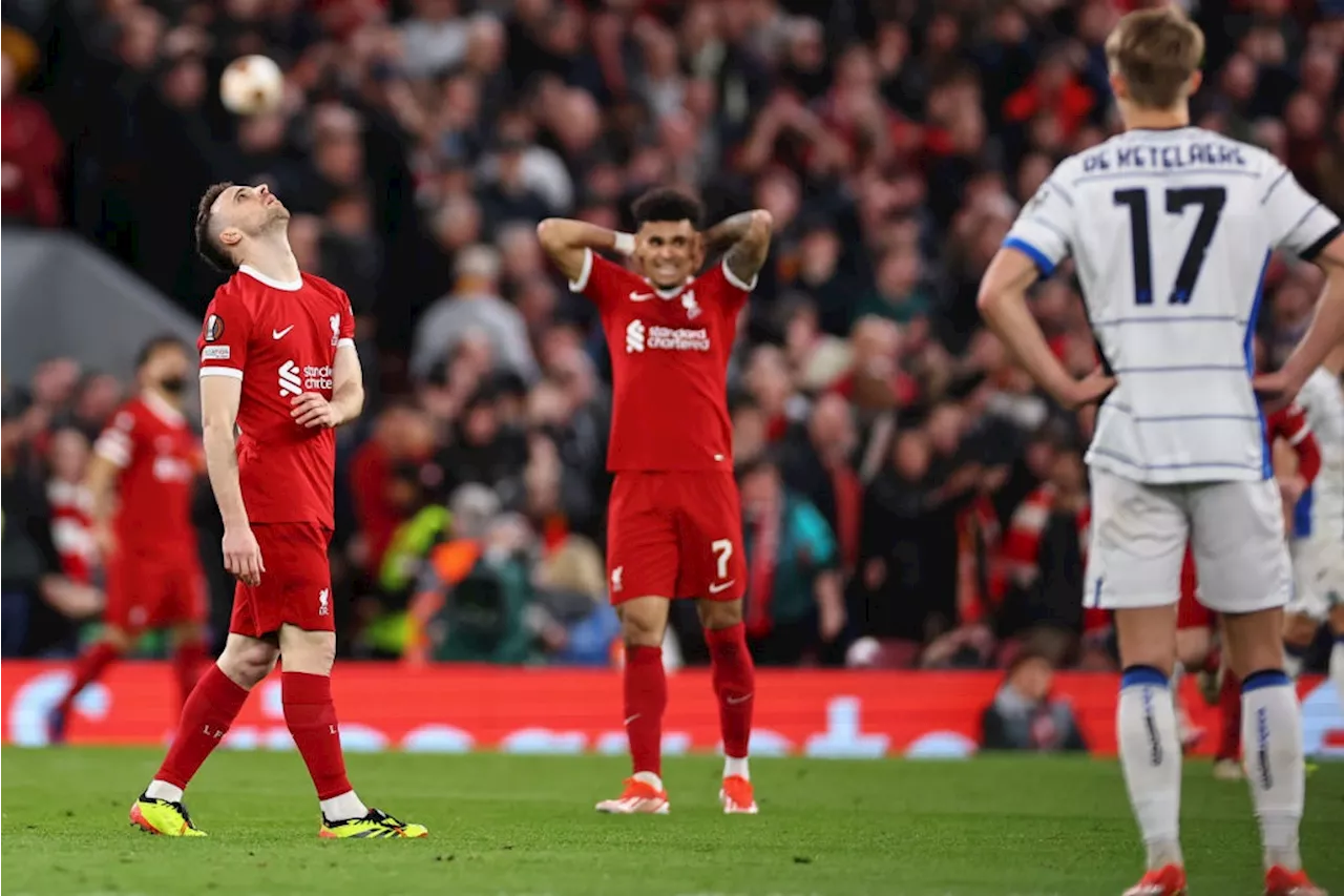 Liverpool suffer shock Europa League loss at Anfield