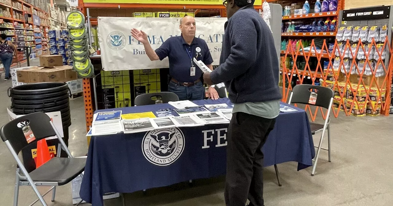 FEMA staffers offer DIY advice for flood victims