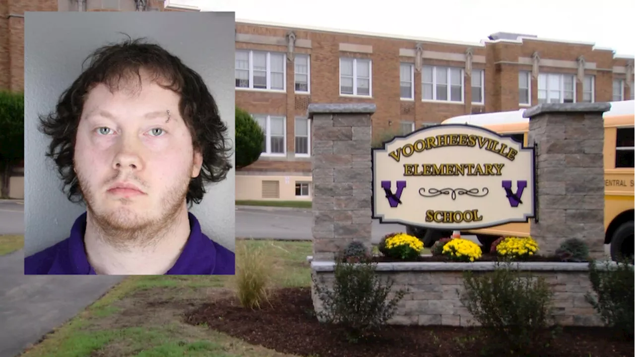 Janitor arrested for unlawful surveillance at an elementary school