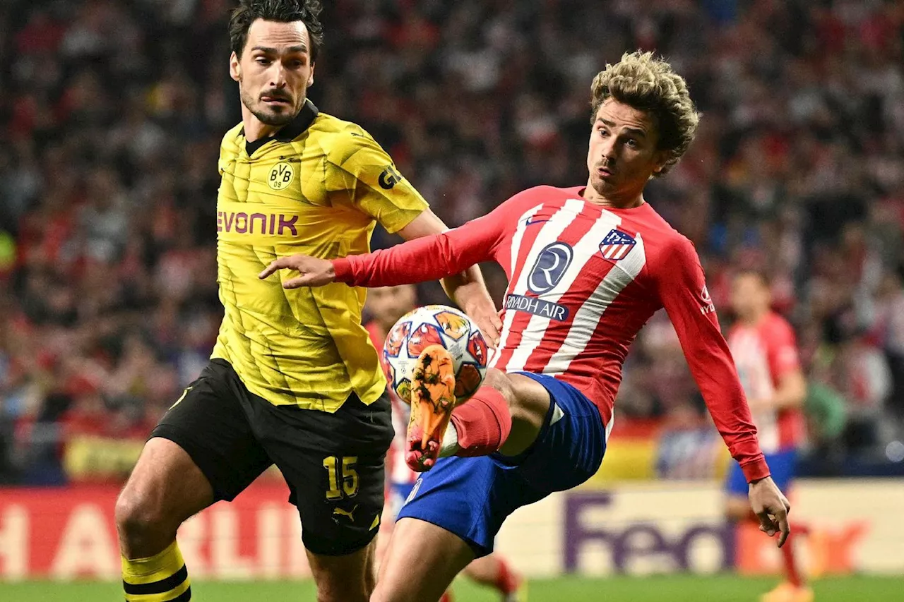 L'Atlético Madrid domine le Borussia Dortmund en quart de finale de la Ligue des champions