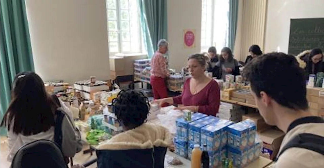 Campagne de dons pour les étudiants à Avignon