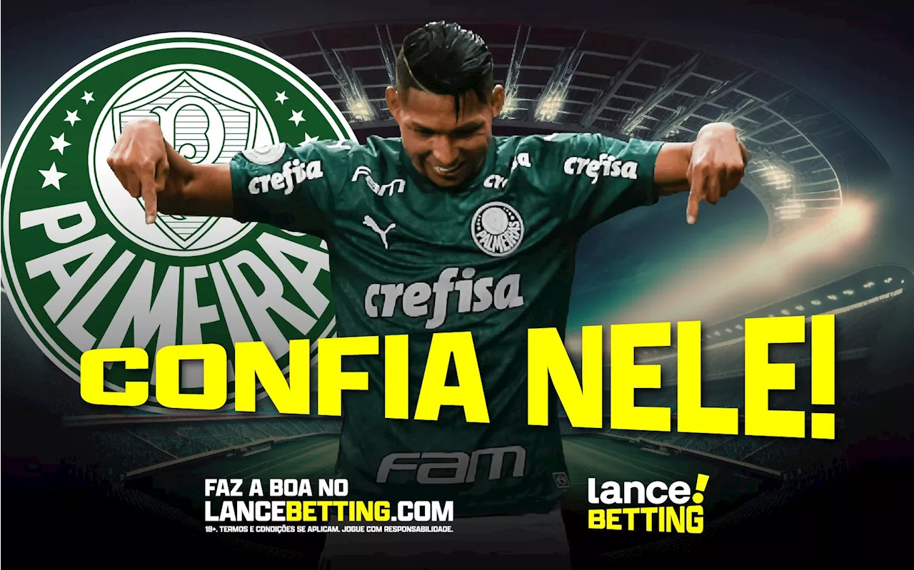 Quem abre o placar? Aposte R$100 e ganhe R$509 para Rony em Palmeiras x Liverpool-URU