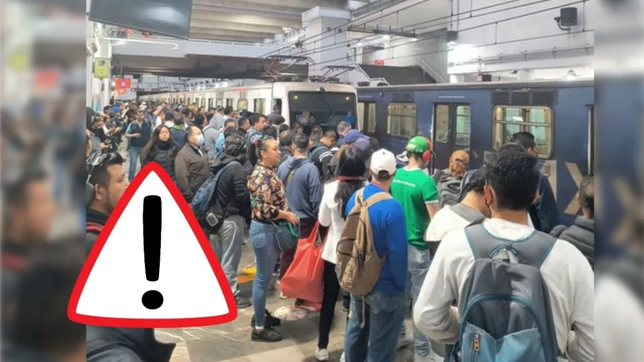 METRO CDMX: Líneas A y 7 con caos y retrasos molesta a usuarios esta mañana