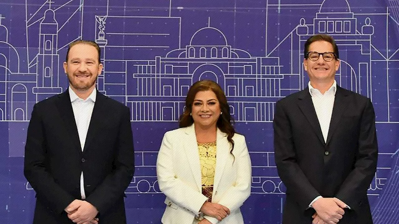 Segundo debate CDMX: IECM define orden de participación de Brugada, Chertorivski y Taboada