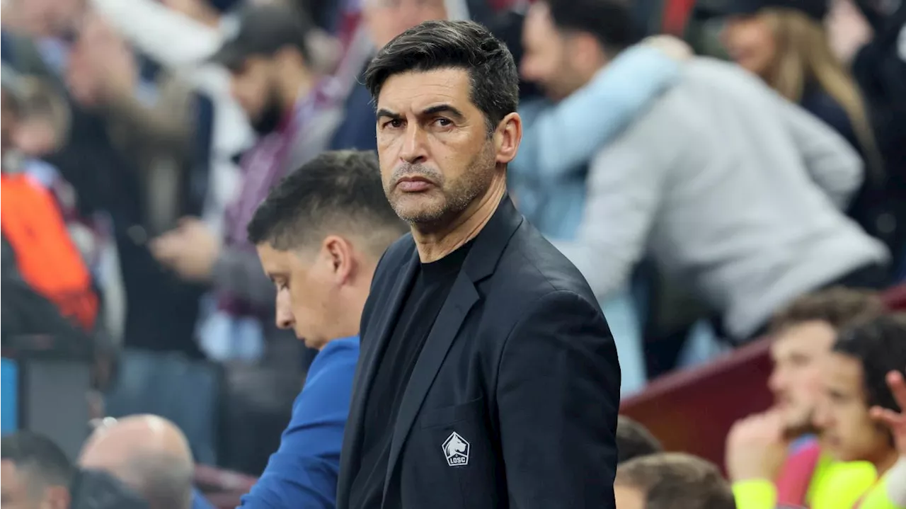 – Lille : « Un sentiment de frustration » pour Paulo Fonseca